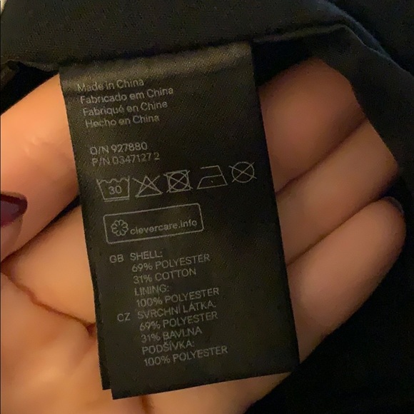 H&M Print Mini Skirt- Size 12 - Picture 8 of 8